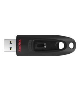 Memoria usb 3.0 sandisk 128gb cruzer ultra negro - Imagen 1