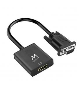 Cable adaptador ewent vga a hdmi con audio - macho - hembra - Imagen 1