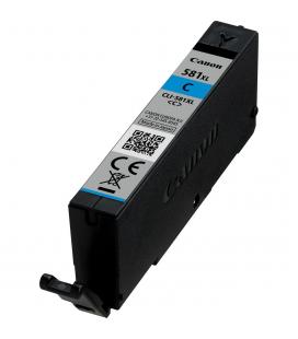 Cartucho tinta canon cli 581 c xl cian pixma tr7550 - tr8550 - ts6150 - ts6151 - ts8150 - ts8151 - ts8152 - ts9150 - ts9155 - Im