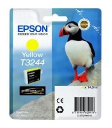 Cartucho tinta epson c13t32444010 amarillo ultrachrome hi - gloss2 - Imagen 1