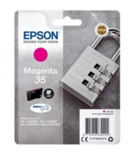 Cartucho tinta epson c13t35834010 magenta durabrite ultra ink 35 - 650 paginas - candado - Imagen 1