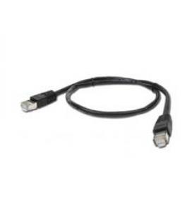 Cable red latiguillo rj45 ftp cat 6 2m negro - Imagen 1