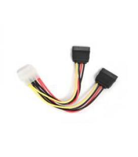 Cable de alimentacion corriente cc - sata - psy molex a 2 sata i - 0.15m - Imagen 1