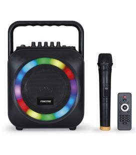 Altavoz portatil fonestar box - 35led bluetooth - karaoke - usb - sd - microfono inalambrico - 35w rms - Imagen 1