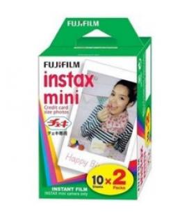 Pack 2 cartuchos - carga fujifilm 10 fotos instax mini