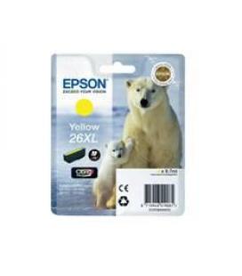 Cartucho tinta epson t263440 amarillo xl xp - 600 - 605 - 700 - 800 - oso polar - Imagen 1