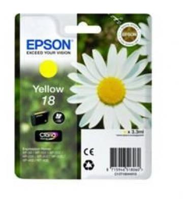 Cartucho tinta epson t180440 amarillo xp - 102 - 205 - 305 - 405 - 30 - margarita - Imagen 1