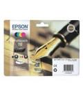 Multipack tinta epson t162640 wf - 2010 - 2510 - 2520 - 2530 - 2540 - pluma - Imagen 1