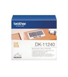 Etiquetas papel precortada brother dk11240 102 x 152 mm 200e ql1050 - ql1060n - Imagen 1