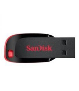 Memoria usb 2.0 sandisk 32gb cruzer blade rojo - Imagen 1