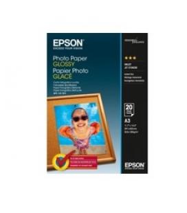 Papel foto epson s042536 a3 glosy 20 hojas 200grs
