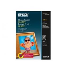 Papel foto epson s042536 a3 glosy 20 hojas 200grs - Imagen 1