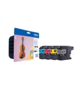 Pack cartuchos tinta brother lc127xlvalbp negro cian magenta amarillo - dcp j4110dw - mfc j4410dw - j4510dw - j4710dw - Image