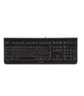 Teclado cherry kc 1000 silencioso usb ultra slim negro - Imagen 1