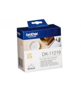 Etiquetas papel precortada brother dk11219 29 x 62 mm 800e - Imagen 1