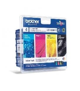 Multipack brother lc1100valbp mfc5890cn - dcp6690cw - mfc6490cw - mfc6890cdw - Imagen 1
