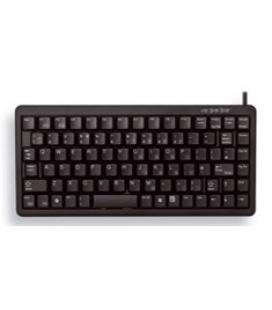 Teclado cherry slim reducidas dimensiones ps2 - usb negro - Imagen 1