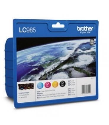 Multipack brother lc985valbp dcpj125 - j140w - j315w - j515w - mfcj220 - j265w - j410 - j415w - Imagen 1