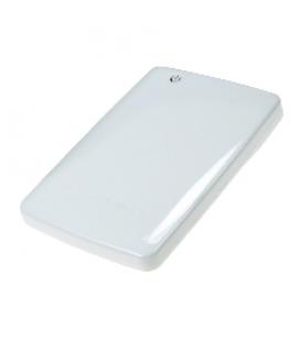 Caja externa conceptronic usb 2.0 hdd sata 2.5pulgadas para disco duro blanco