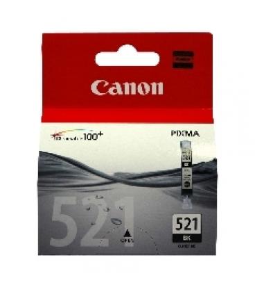 Cartucho tinta canon cli 521bk negro 9ml pixma 3600 - 4600 - 4700 - mp540 - 550 - 560 - 620 - 630 - 640 - 980 - mx860 