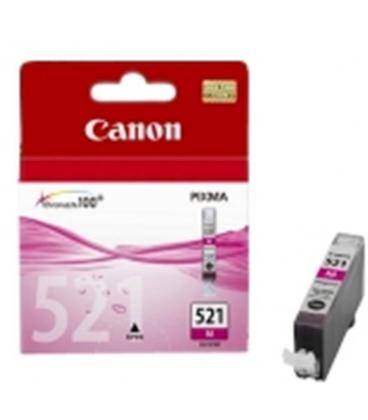 Cartucho tinta canon cli 521m magenta 9ml pixma 3600 - 4600 - 4700 - mp540 - 550 - 560 - 620 - 630 - 640 - 980 - mx860