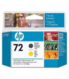 Cabezal impresion hp 72 c9384a negro - amarillo t610 - t1100 - Imagen 1