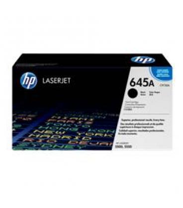 Toner hp c9730a 645a negro 13000 paginas 5500 - 5550 - Imagen 1