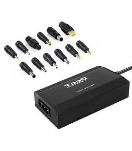 Cargador de portátil tooq tqlc-100bs01m/ 100w/ manual/ 12 conectores/ voltaje 12-24v