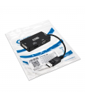 Adaptador nanocable 10.16.3301-bk/ displayport macho - vga hembra/ dvi hembra/ hdmi hembra - Imagen 1