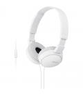 Auriculares sony mdrzx110apw/ con micrófono/ jack 3.5/ blancos - Imagen 1