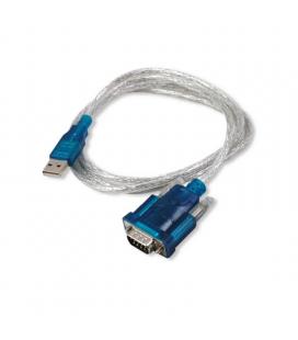 Cable usb 2.0 3go c102/ usb macho - rs232 macho/ 50cm/ negro - Imagen 1