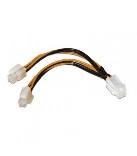 Cable alimentación para microprocesador aisens a131-0166/ 4+4 pin macho - molex 4 pin hembra/ 15cm