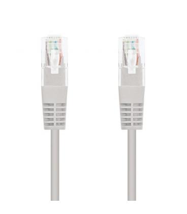 Cable de red rj45 utp nanocable 10.20.0101-l150 cat.5e/ 1.5m/ gris - Imagen 1