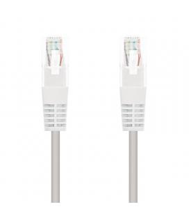Cable de red rj45 utp nanocable 10.20.0400-w cat.6/ 50cm/ blanco