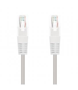 Cable de red rj45 utp nanocable 10.20.0400-w cat.6/ 50cm/ blanco - Imagen 1