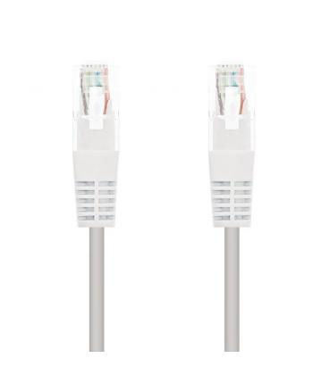 Cable de red rj45 utp nanocable 10.20.0400-w cat.6/ 50cm/ blanco - Imagen 1