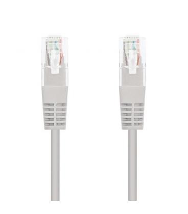 Cable de red rj45 utp nanocable 10.20.0407 cat.6/ 7m/ gris - Imagen 1