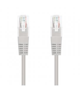 Cable de red rj45 utp nanocable 10.20.1301 cat.6/ 1m/ gris - Imagen 1