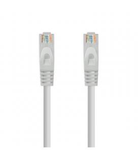 Cable de red rj45 utp nanocable 10.20.1801 cat.6a/ 1m/ gris - Imagen 1