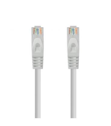 Cable de red rj45 utp nanocable 10.20.1810 cat.6/ 10m/ gris - Imagen 1