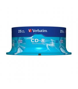 Cd-r verbatim datalife 52x/ tarrina-25uds - Imagen 1