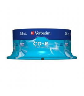 Cd-r verbatim datalife 52x/ tarrina-25uds