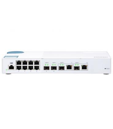 Switch qnap qsw-m408-2c 8 puertos/ sfp - Imagen 1