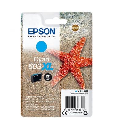 Cartucho de tinta original epson nº603 xl alta capacidad/ cian - Imagen 1