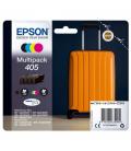 Cartucho de tinta original epson nº405 multipack/ negro/ cian/ amarillo/ magenta - Imagen 1