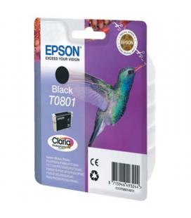 Cartucho de tinta original epson t0801/ negro - Imagen 1