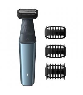 Afeitadora philips bodygroom series 3000/ con batería/ 3 accesorios