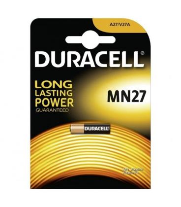 Pila a27 duracell mn27/ 12v/ alcalinas - Imagen 1