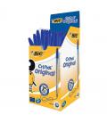 Bolígrafos de tinta de aceite bic cristal original 8373609/ 50 unidades/ azules - Imagen 1