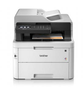 Multifunción láser color brother mfc-l3750cdw wifi/ fax/ dúplex/ blanca